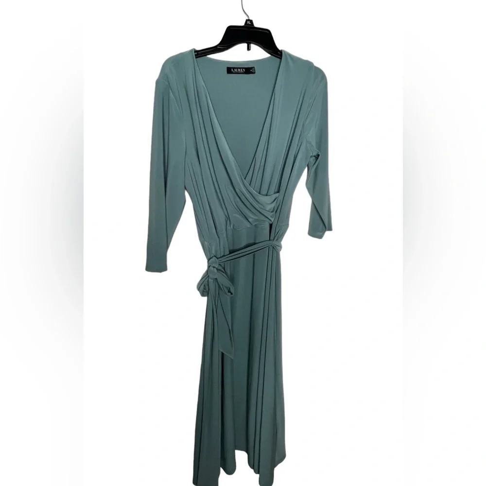 Lauren Ralph Lauren top Wrap Dress Size 16 - Picture 1 of 10